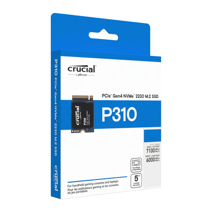 Crucial P310 1TB Gen4 M.2 2230 NVMe 3D NAND SSD-CT1000P310SSD2