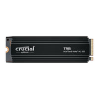 Crucial T705 2TB M.2 NVMe Gen5 with Heatsink NAND SSD