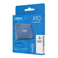 Crucial X10 2TB Type-C Portable SSD-CT2000X10SSD9