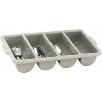 BCE Cutlery Tray Grey 4 Division - 500Mm X 300Mm - CTH0004
