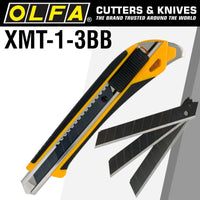 Olfa Power X Design Xmt Cutter With X3 Ultra Sharp Mtbb Blades CTR XMT-1-3BB