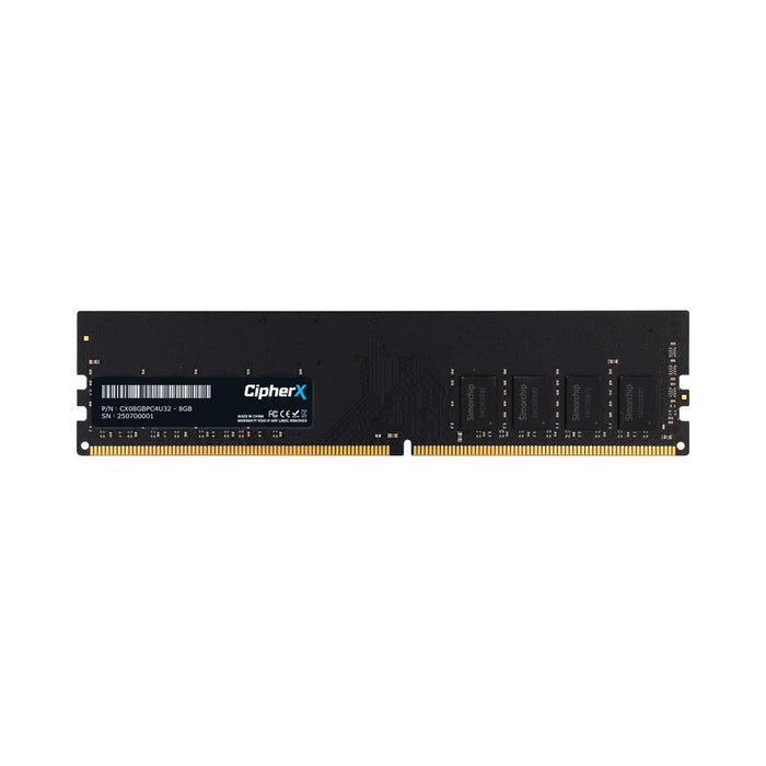 CIPHERX 8GB DDR4 UDIMM DESKTOP MEMORY - MEM-8GB-DDR4-UDIMM