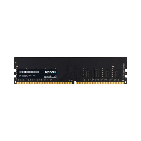 CIPHERX 8GB DDR4 UDIMM DESKTOP MEMORY - MEM-8GB-DDR4-UDIMM