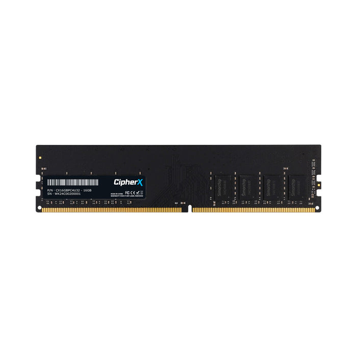 CIPHERX 16GB DDR4 UDIMM DESKTOP MEMORY - MEM-16GB-DDR4-UDIMM