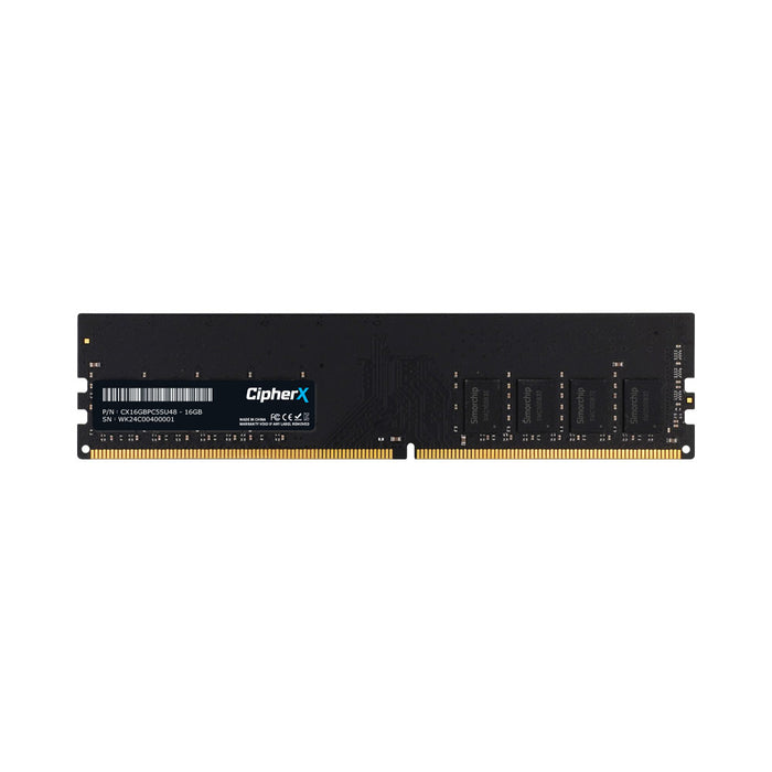 CIPHERX 16GB DDR5 SODIMM NOTEBOOK MEMORY - MEM-16GB-DDR5-SODIMM