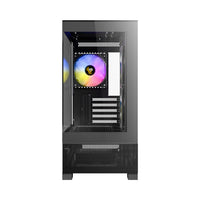 Antec CX500M ARGB Gaming Chassis | M-ATX | ITX | Type-C - Black-CX500M ARGB