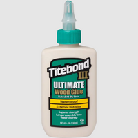 Titebond III Ultimate Waterproof Wood Glue 4oz | Best Wood Adhesive