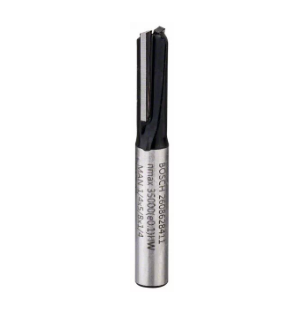 Bosch: Router bits  - Straight bits 1/4", D1 6,35 mm, L 16 mm, G 48 mm - 2608628411