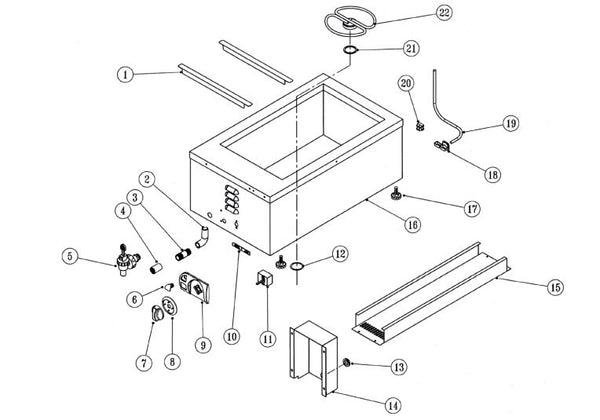 BAIN MARIE/URN ANVIL - ENERGY REGULATOR NEW - XBMA0001