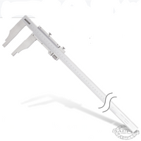ACCUD Vernier Caliper 500mm: Precision Measuring Tool, Stainless Steel, mm Accuracy