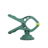 WOLFCRAFT Microfix Spring Clamp with Suction Cup 3638000. Temporary fixing on smooth surfaces. Clamp width 30mm.