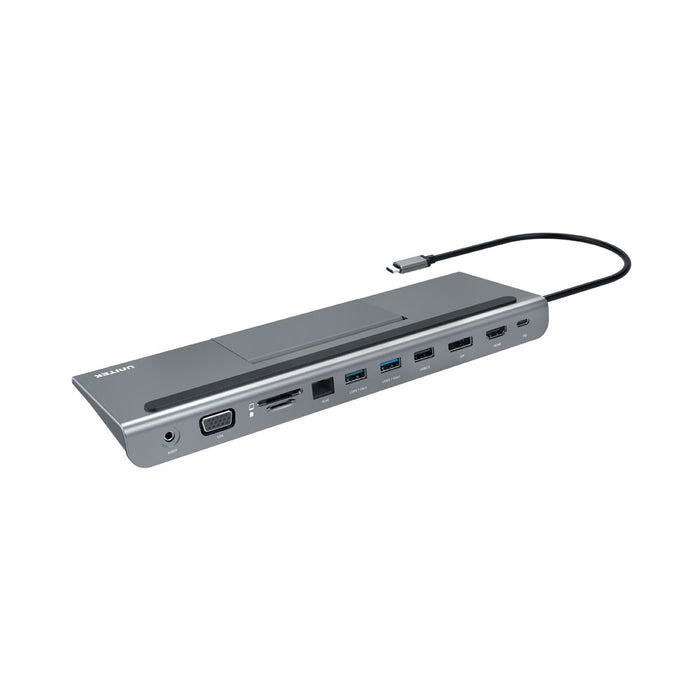 UNITEK D1022A UHUB 11+ USB3.1 GEN2 TYPE-C 11-IN-1 PORT REPLICATOR - DS-USB-C-DOCK-D1022A
