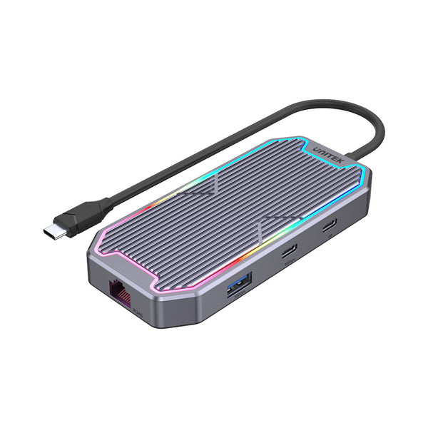 UNITEK 7-IN-1 USB C HUB HDMI PD100W (D1029A)* - HUB-USB3.2C-D1029A