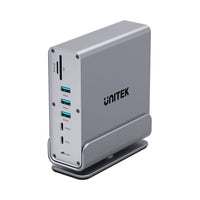 UNITEK USB-C HUB USB3.1(15IN1) TRIPLE 4K(D1135A)M2 - DS-USB-C-DOCK-D1135A