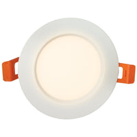 Major Tech 3W IP65 Round LED Panel Light 3000K D2W-3WW