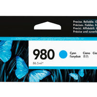 HP 980 Cyan Ink Cartridge-D8J07A
