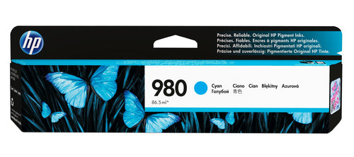 HP 980 Cyan Ink Cartridge-D8J07A