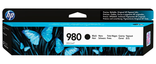 HP 980 Black Ink Cartridge-D8J10A