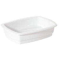 Fortis Prima White Lasagne Dish 40cl - Catering Quality Baking Dish