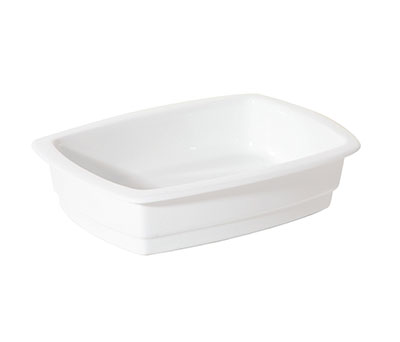 Fortis Prima White Lasagne Dish 40cl - Catering Quality Baking Dish