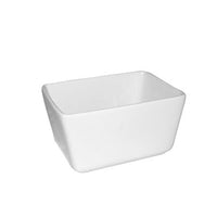 FORTIS PRIMA White Sachet Holder 9cm - Rectangular Porcelain Serving Bowl - Chavda Catering Supplies