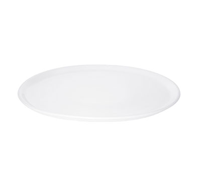 Fortis Prima White Pizza Plate - 31cm. Elegant, durable ceramic plate. Ideal for pizzas and food presentation.