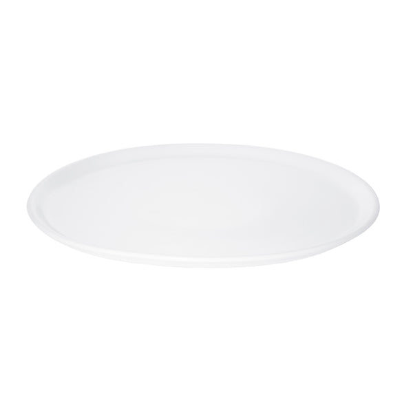 Fortis Prima White Pizza Plate 26cm | Ceramic Serving Dish | Stylish Round Plate for Pizza, Pasta, and More - Buy Online at Chavda.com