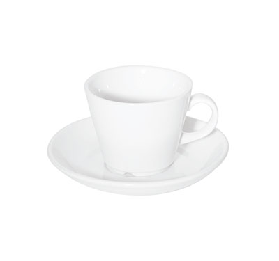 FORTIS PRIMA White Alfa Cup - 20Cl - DA-1000 - Elegant Catering Cup for Tea & Coffee - chavda.com