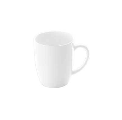 White Ceramic Mug | Classic Coffee/Tea Mug | Durable Catering & Home Mug | Buy Online