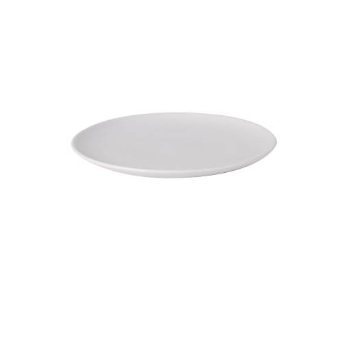 Fortis Prima White Oval Platter - 38x29cm Coupe Platter for Catering - DA-1036