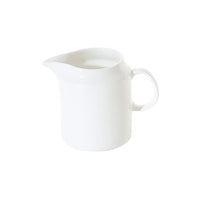 FORTIS PRIMA White Ceramic Cream Pitcher 50cl. Milk Jug, Serving Jug for Restaurant & Home Use. Classic Design, Durable Tableware