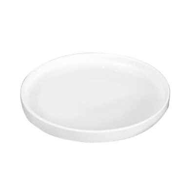 Fortis Studio White Plate 28cm | Modern Dinnerware | Chavda.com - Elegant Ceramic Plate for Home & Restaurant Use