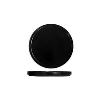 FORTIS STUDIO Black Plate - 23.5cm - Stylish Modern Dinnerware | Shop Now at chavda.com