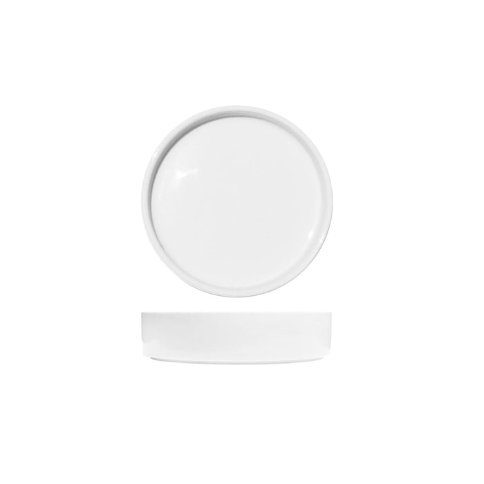 FORTIS STUDIO Cereal Bowl - White 17cm - Durable Catering Bowl, White Ceramic. DA-1073