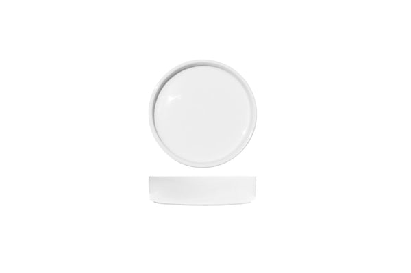 FORTIS STUDIO Cereal Bowl - White 17cm - Durable Catering Bowl, White Ceramic. DA-1073