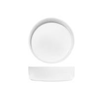 FORTIS STUDIO White Deep Pasta/Salad Bowl 21cm - Elegant & Durable Kitchenware