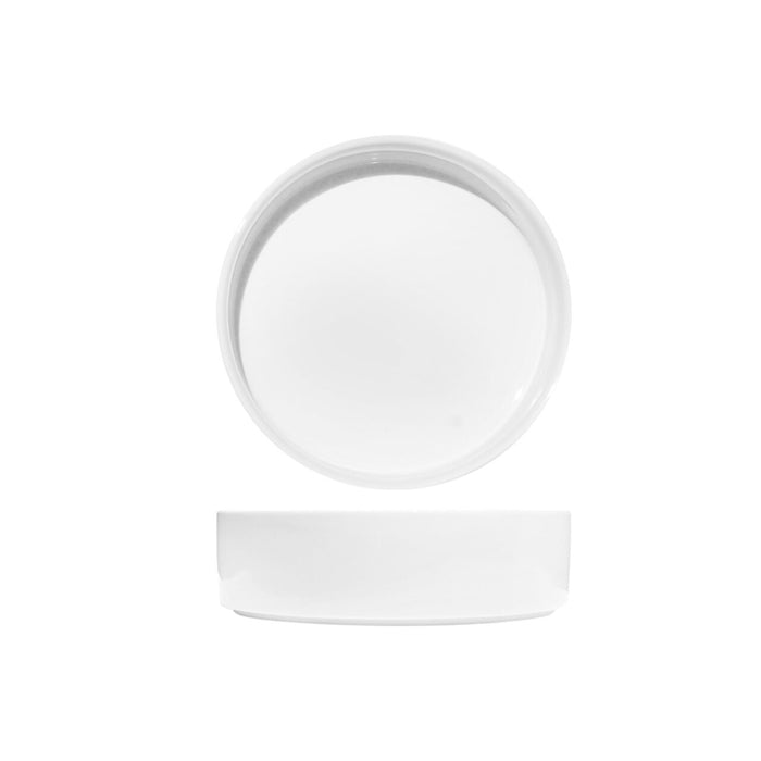 FORTIS STUDIO White Deep Pasta/Salad Bowl 21cm - Elegant & Durable Kitchenware