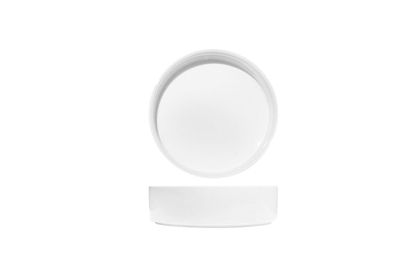 FORTIS STUDIO White Deep Pasta/Salad Bowl 21cm - Elegant & Durable Kitchenware