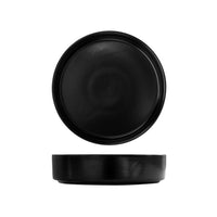 FORTIS STUDIO Black Cereal Bowl 17cm | DA-1078 | Modern Catering Bowl | Durable China for Home & Restaurant