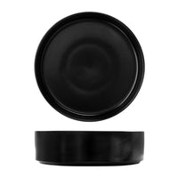 Fortis Studio Black Deep Pasta/Salad Bowl 21cm - Elegant & Durable Catering Bowl, Chavda.com