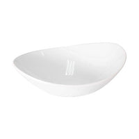 White Oval Bowl - Fortis Prima - 18cm Serving Bowl - Catering Quality Dinnerware