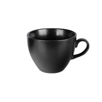 FORTIS TEMPEST Black Universal Cup 23CL - Textured Ceramic Coffee Cup, DA-1115