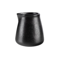 Black Ceramic Unhandled Jug - 20cl - Tempest Black Collection - Restaurant Tableware