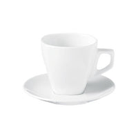 FORTIS Prima - White - Cappuccino Saucer - 15Cm (24) - DA-160