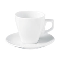 FORTIS Prima White Square Espresso Cup (6cl) | Chavda.com - Elegant catering grade fine china.