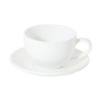 Fortis Prima White Cappuccino Cup 30cl - Ceramic Coffee Mug - Ideal for Cafe or Home Use