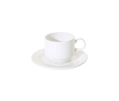FORTIS PRIMA White Stacking Cup 20CL - Chavda.com - Elegant and Durable Restaurant Ware