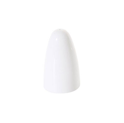 Fortis Prima White Salt Shaker - 6cm Porcelain Salt Dispenser | Chavda.com