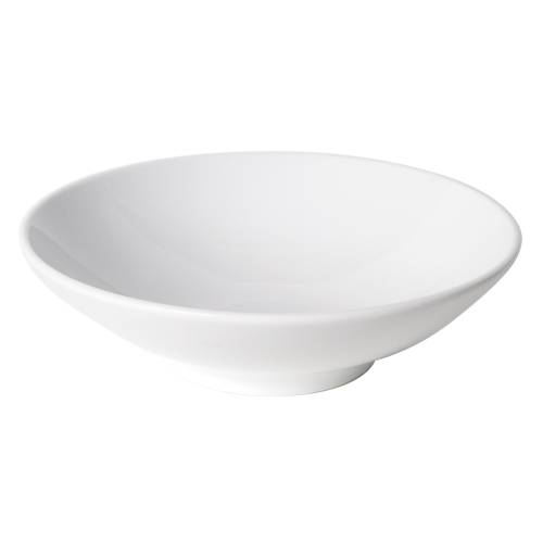 Fortis Prima White Pasta Bowl 24cm: Elegant catering-grade china tableware for pasta, salads, and more.