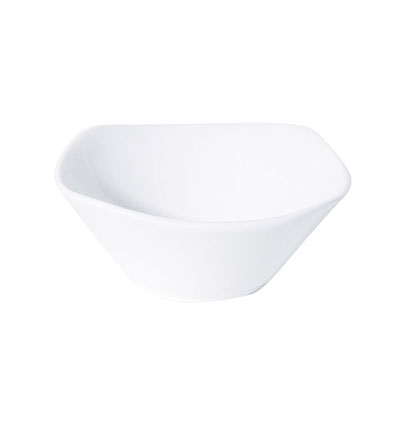FORTIS PRIMA White Dip Dish 12cm - Elegant Catering Bowl for Sauces & Appetizers | Durable Fine China DA-234